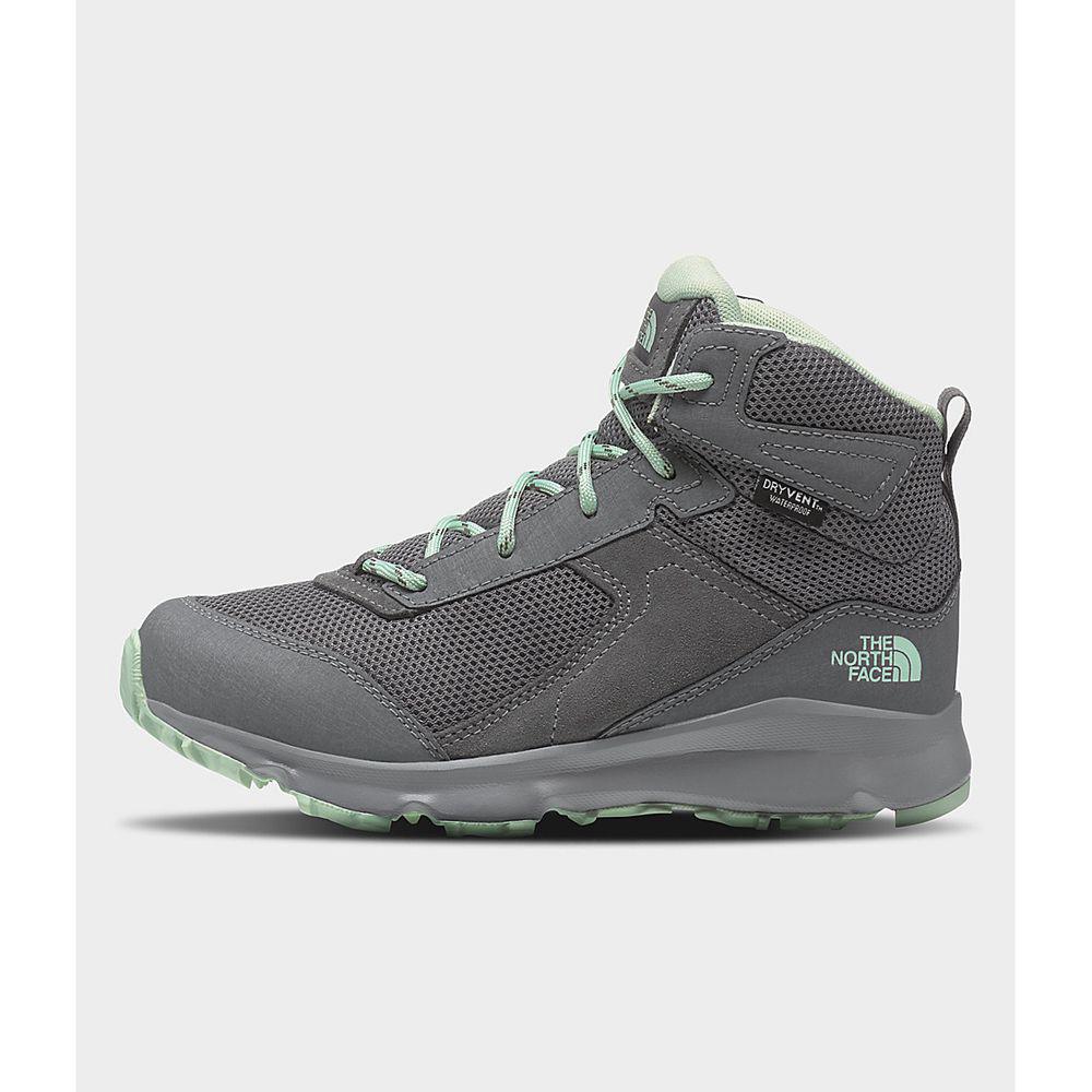 The North Face Jr. Hedgehog Hiker II Mid WP Αγόρια Μπότες - Γκρι (BFWV93482)